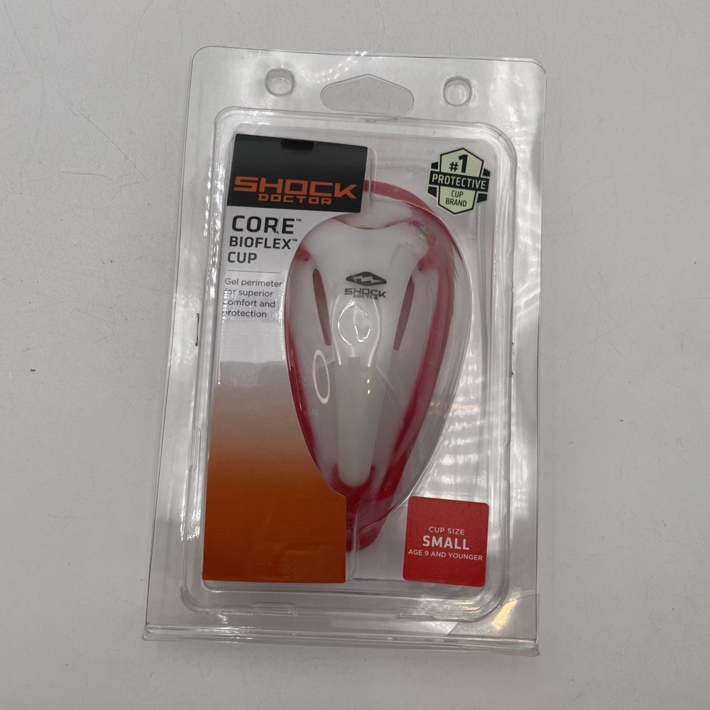 New Shock Doctor All Sports Core Bioflex Cup Youth Ages 9 And Under